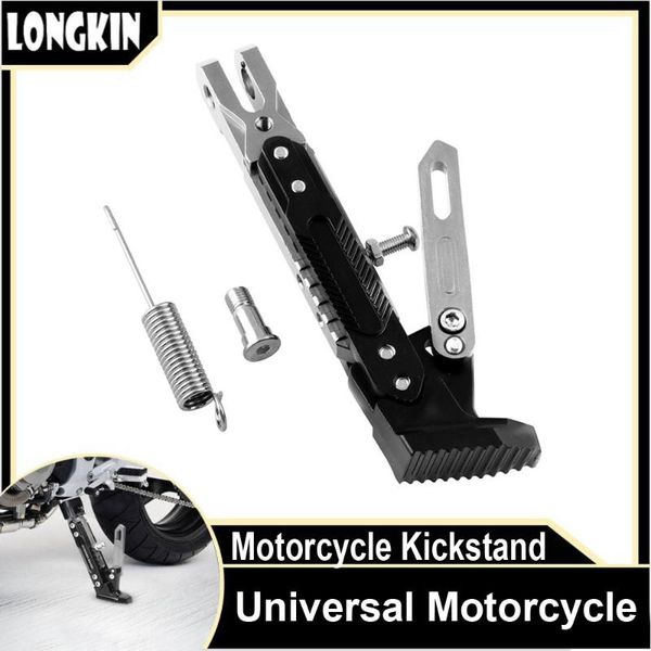 

other motorcycle parts kickstand kick bracket foot side stand supportor parking crutch holder fashion motorbike moto accessories