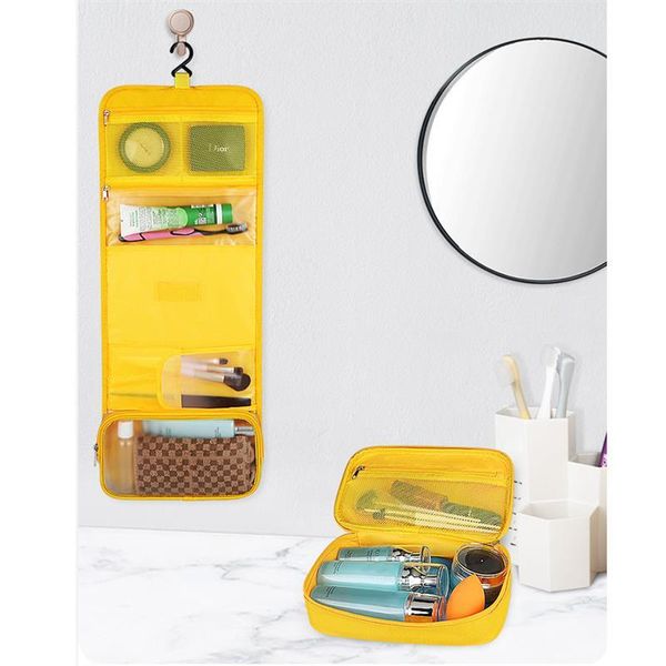 

storage bags multifunction women detachable waterproof wash bag cosmetics beauty brush makeup organizer for travel