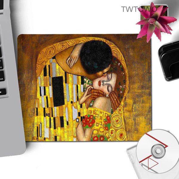 

mouse pads & wrist rests pad the kiss gustav klimt rubber deskmousepad diy computer gaming decorate your desk design as a gift