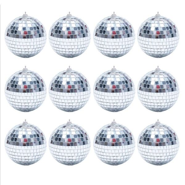 

party decoration mirror disco ball christmas tree balls for holiday ornaments decor