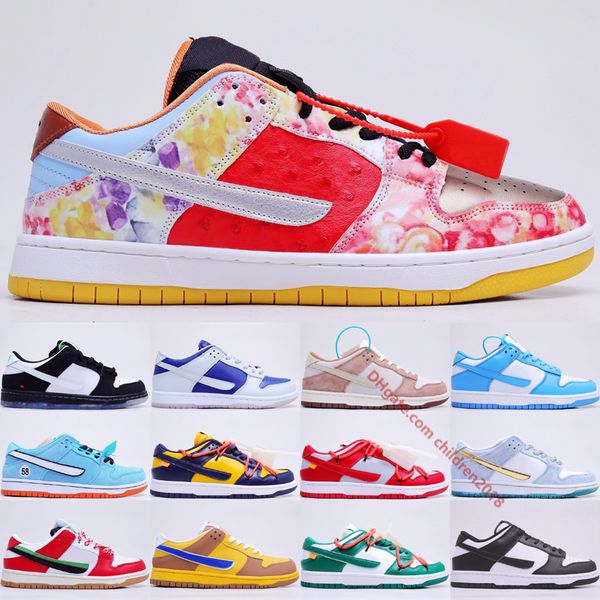 

fashion sb men women dunks skateboards sneakers cny michigan chile red pigeon 80s bus outdoor walking casual shoes size 36-45, Black