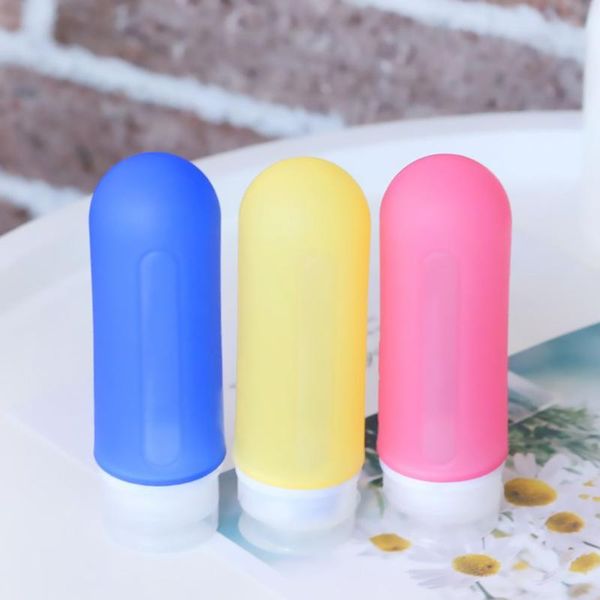 

storage bottles & jars portable silicone travel bottle set refillable leak proof empty