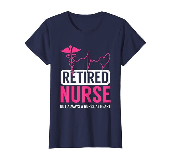 

Womens Retired Nurse Cool Nursing Retirements Gift For Nurses T-Shirt, Mainly pictures