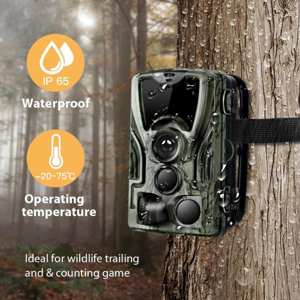 

hunting camera trail cameras 16mp 1080p night vision po trap hc801a wireless wildlife surveillance tracking