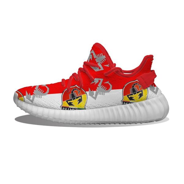 

diy custom abarth logo running sho mh printed mens womens trainers outdoor sports sneakers