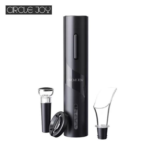 

smart home control circlejoy electric wine corkscrew opener tin foil knife pourer ser 4in1 set powerful torque for bar kitchen tool