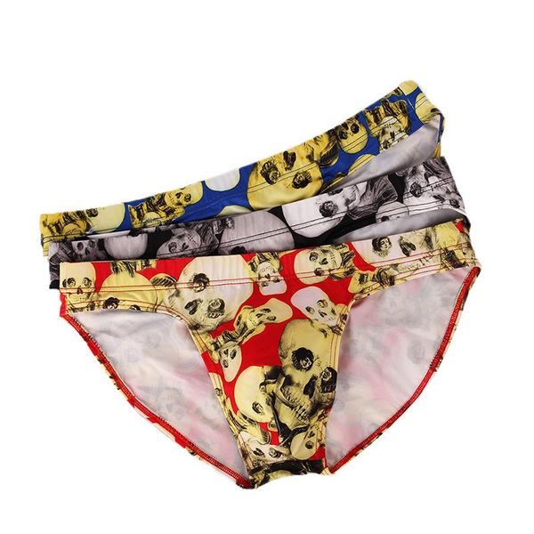 

pool skull swimwear men bikinis swim briefs trunks bathing suits surfing swimming trunk beach shorts swimsuits sunga one-piece