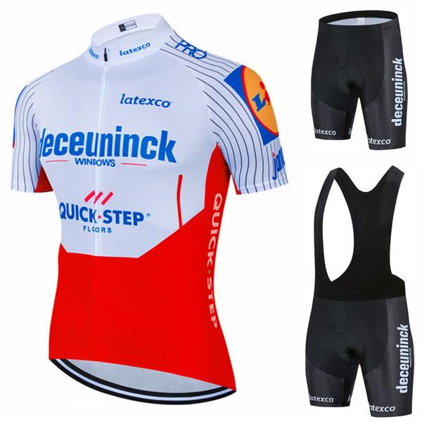

racing sets 2021 gules cycling team clothing quick dry mens bicycle wear summer step pro jerseys 19d gel pad bike shorts set, Black;blue