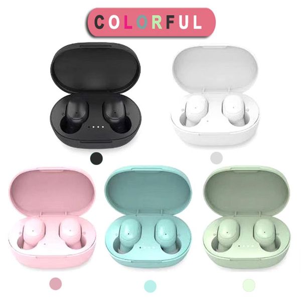 

a6s wireless bluetooth earphones one key control tws v5.0 stereo earbuds headset pk xiaomi redmi airdotsa13