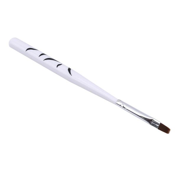 

nail brushes salon manicure tool fashion zebra brush set 8 pack plastic + nylon art painting pencil, Yellow