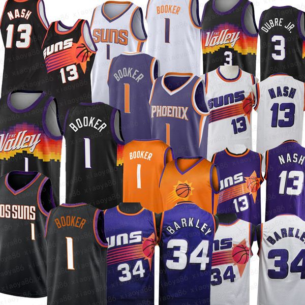 

2021 basketball jersey 1booker/3oubrejr/13nasn/34barkleyjerseys, Black;red