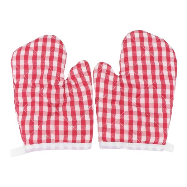 

oven mitts 2pcs kids heat insulation anti-scald kitchen microwave baking