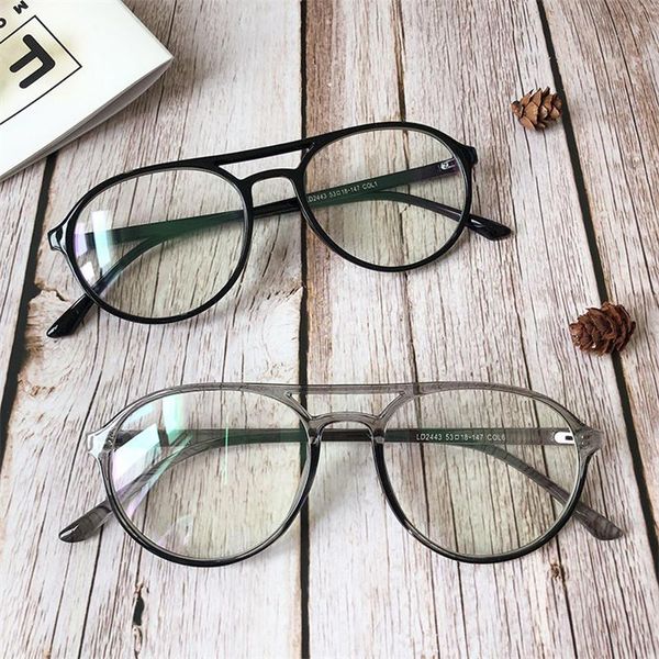 Mode Sonnenbrille Rahmen Klassische Vintage Transparente Gläser Frauen Männer Vision Care Flexible Tragbare Optische Brillen Computer Spektakel