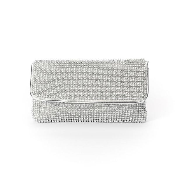 

crystal diamonds evening bags and clutches for women in gold silver black