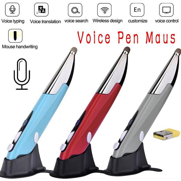 

2.4ghz wireless mouse optical usb voice pen touch screen intelligent for pad lapdrawing teaching mouses class mice