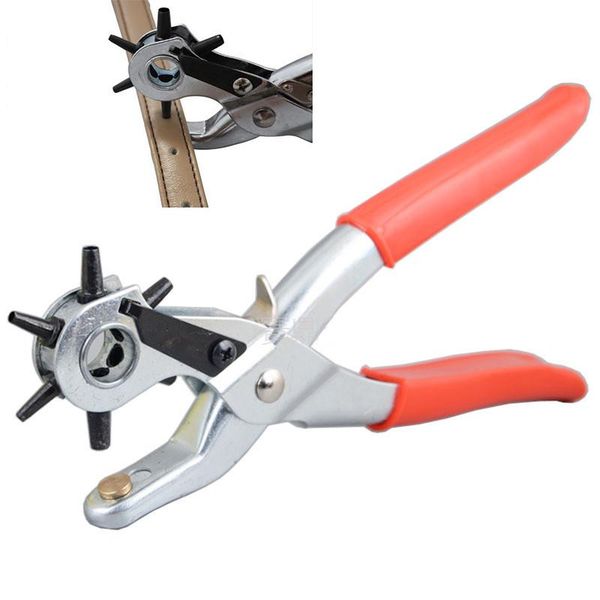 

binders leather belt hole sewing puncher revolve tool punch plier eyelet household leathercraft watchband strap machine bag setter