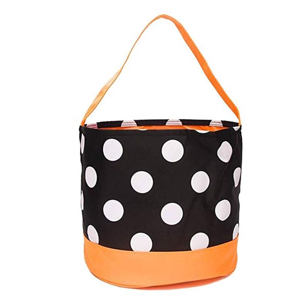 

gift wrap handmade halloween basket 1pcs canvas candy cane bag bucket trick or treat party decoration kids christmas tote