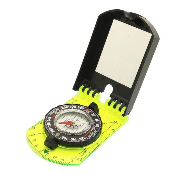 

outdoor gadgets professional military army metal sighting compass clinometer tools camping multifunctional transparent
