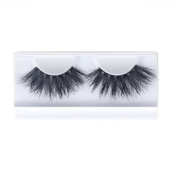 

thinkshow 25mm long mink lashes cruelty 3d real handmade reusable natural eyelash false makeup eyelashes