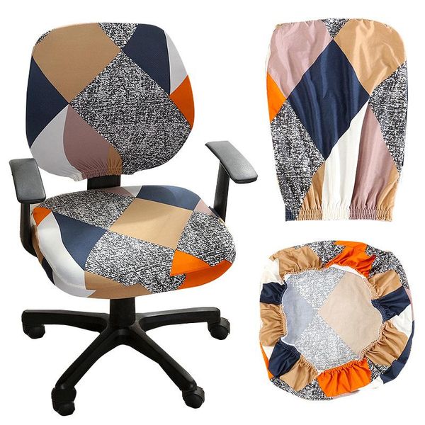 

office chair cover study computer swivel slipcovers lift armchair cover, 1set(back cover+seat cover) covers