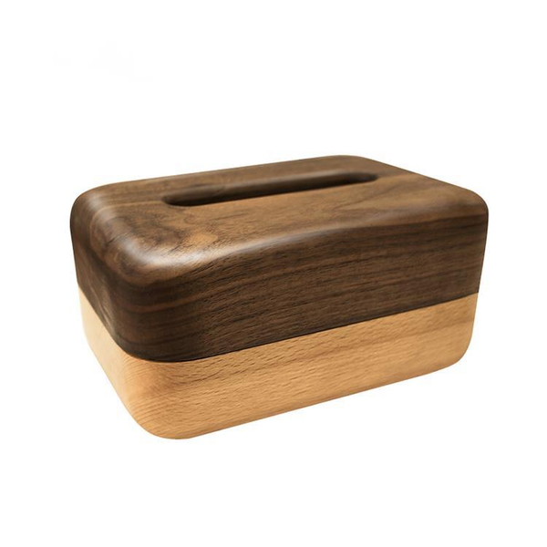 

tissue boxes & napkins solid wood box walnut beech mixed storage magnetic paper towel tube home holder