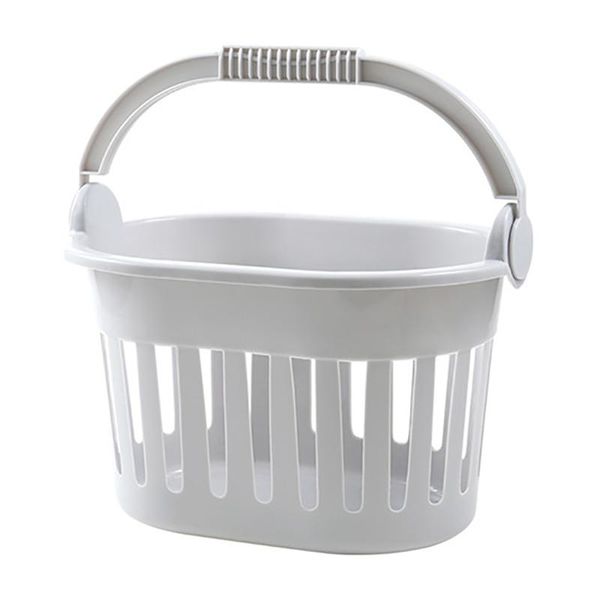 

storage baskets simple portable hollow reusable plastic bathroom organizer basket home for food toys toiletries lbs