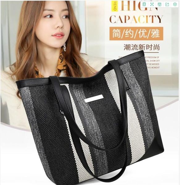 

women's bag 2021 new tide handbag korean edition single shoulder bag large capacity toth bag