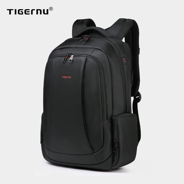 Mochila impermeável mulheres e homens tigernu 15.6inch mini anti roubo laptop macho saco escola casual para adolescentes