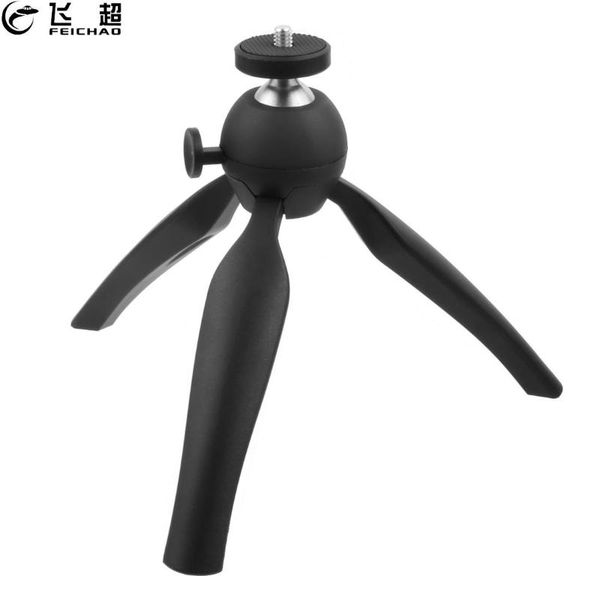 

portable mini tripod mount projector bracket holder with 1/4 screw selfie stick for dslr camera smartphones tripods