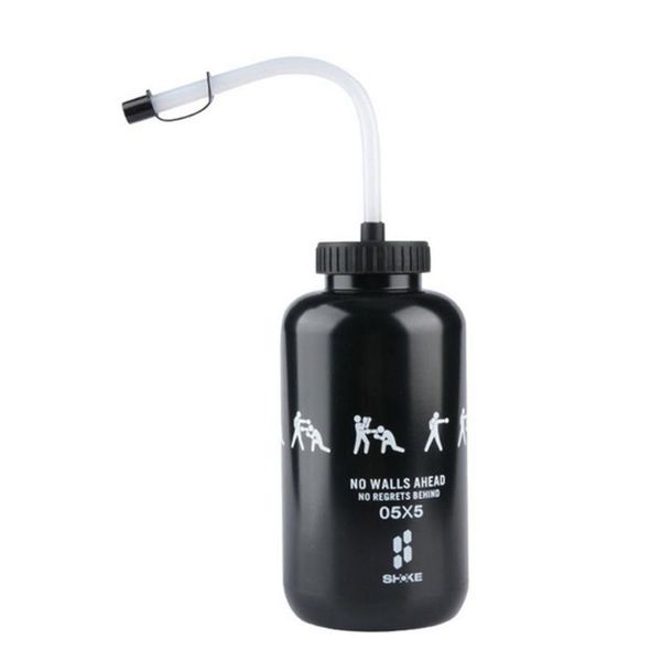 

water bottles & cages bottle with long straw bpa plastic goalie boxing 1 liter for sport perfect hockey football