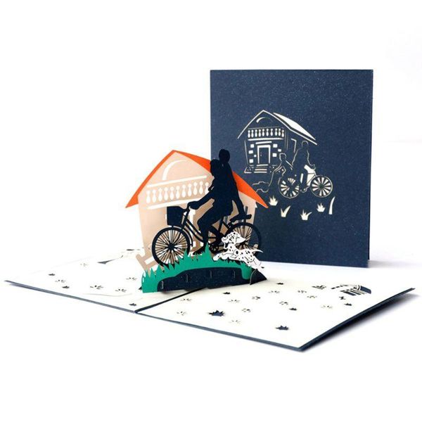 

piece 3d father's day card father greeting cards i love dad birthday w0yf