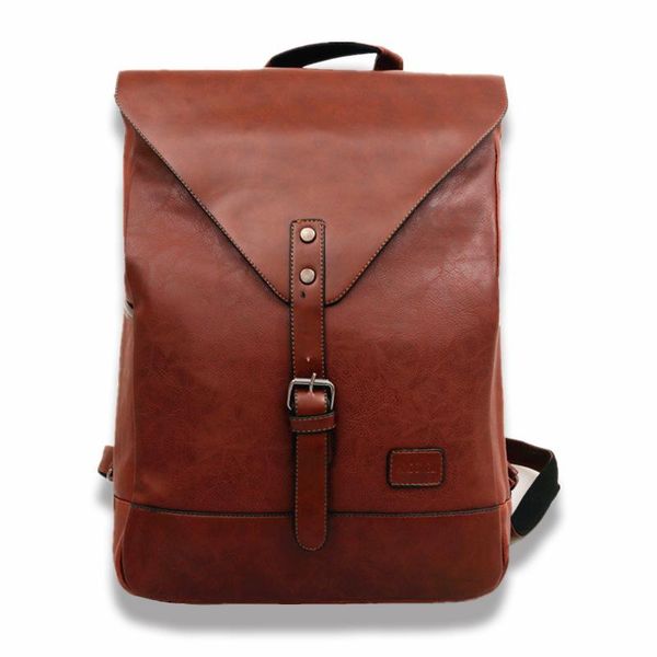 

backpack lapmen leather vintage bag pack travel backpacks waterproof school bags for business back