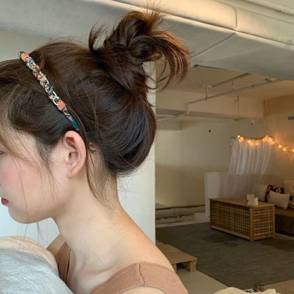 

hair accessories korean modal rhinestone headband for women 2021 pressure headdress