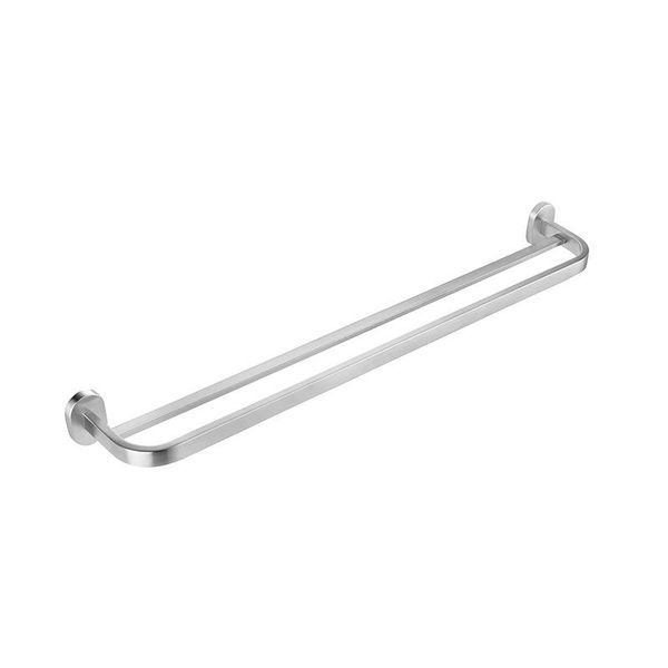 

stainless steel bathroom pendant double-pole towel rack shelf racks