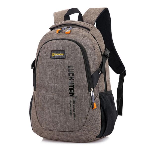 

backpack 2021 fashion solid color students school bag male female polyester lapfor men women