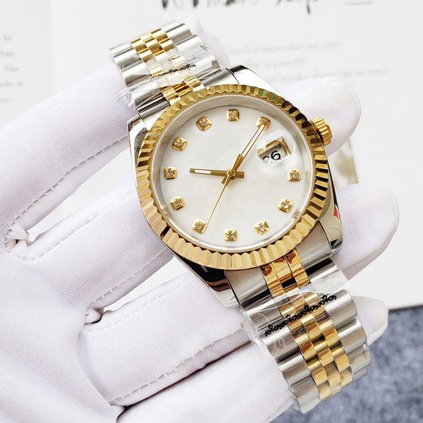 

women watch automatic mechanical watches 31mm 36mm ladies wristwatches montre de luxe, Slivery;golden