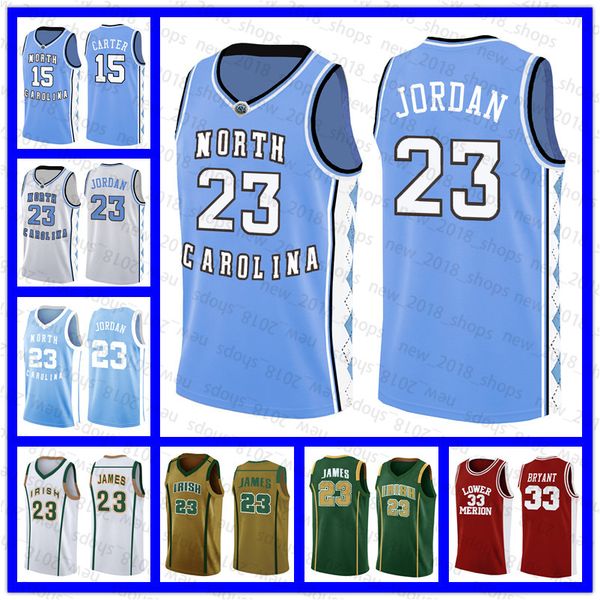 

ncaa lower merion lebron 23 james luka basketball jersey michael 77 doncic jamal 27 murray jayson tatum damian 0 lillard vince 15 carter dev, Black;red