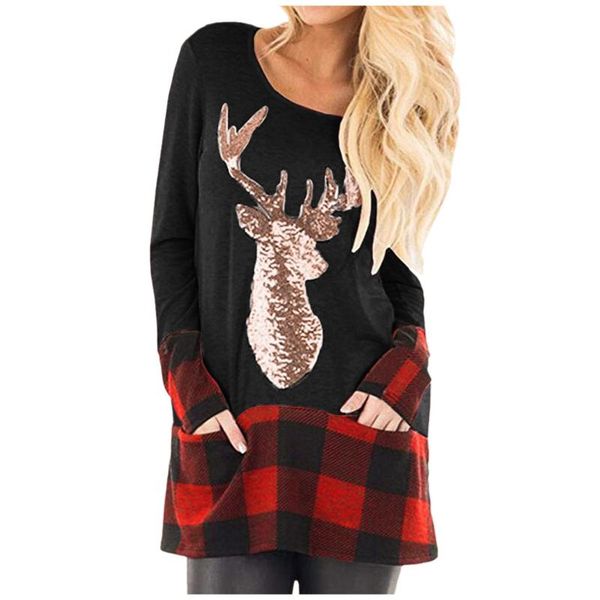 

women's t-shirt print color tshirt woman long sleeve round collar streetwear casual soft style female shirts for women 2021 brand, White