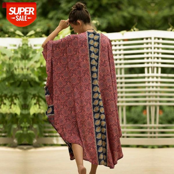 

bikini cover-ups polyester tunic boho printed summer beach dress women plus size wear swim suit cover up q1217 #d62a, Black;gray