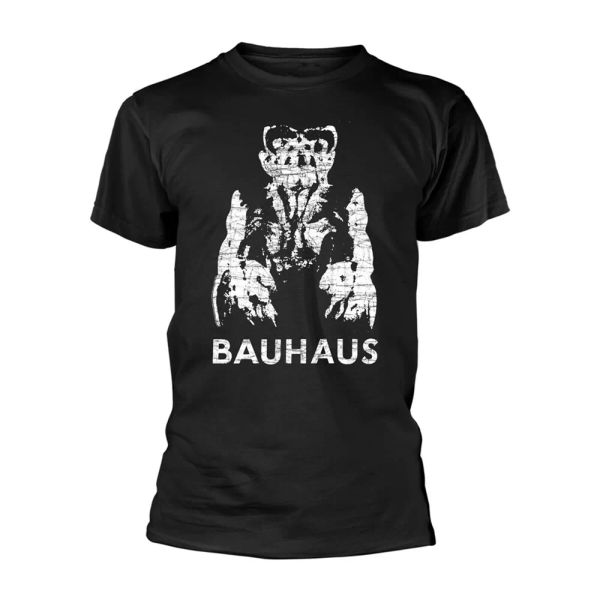 

bauhaus gargoyle licensed men t-shirt, White;black