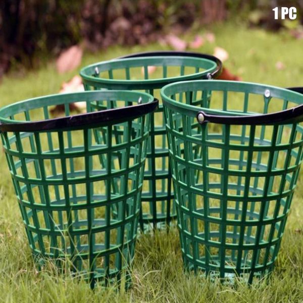 

golf balls practical with handle storage container large capacity nylon clubs home space saving ball basket carrying green outdoor