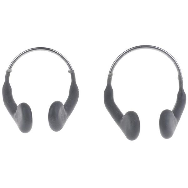 

soft silicone swimming nose clip durable no-skid adjustable stainless steel wire for diving sports accessories