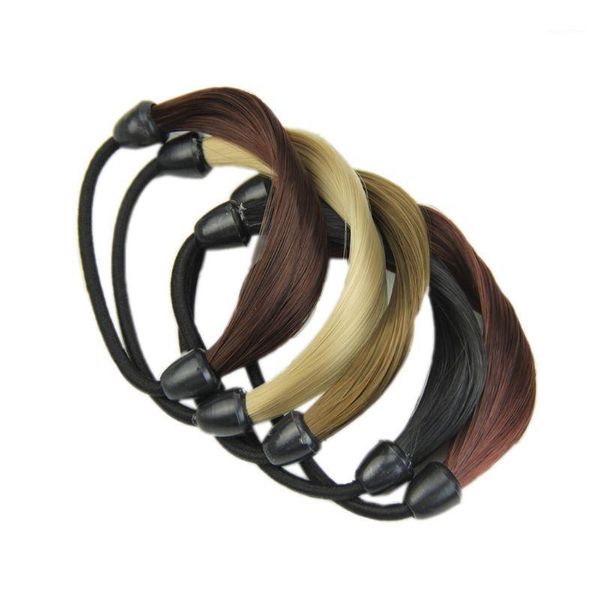 

fashion korean wig hair ponytail holders plaits twist rubber band headband1