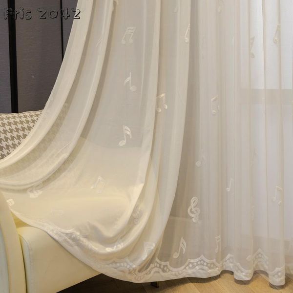 

curtain & drapes thermal insulation sunscreen embossed curtains white hollow jacquard japanese custom for living dining room bedroom