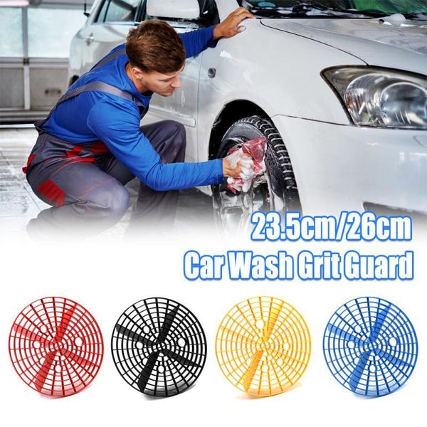 

23.5/26cm car wash bucket cleaning tool grit guard insert washboard filter sand isolation net accessorie sponge