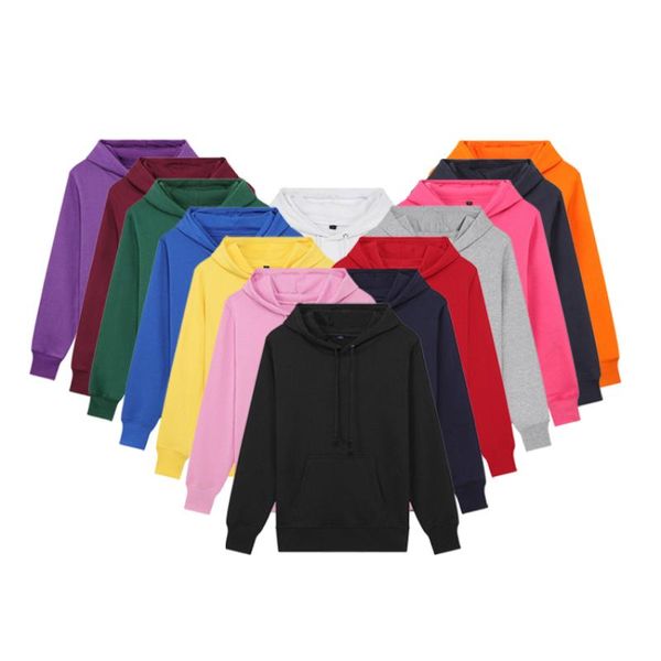 

men's hoodies & sweatshirts 2022 cotton warm pullover custom men printing embroidery logo wholesale, Black