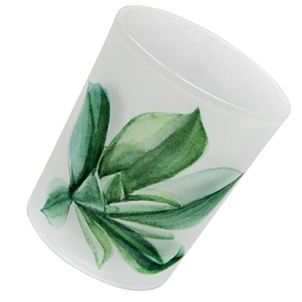 

candle holders 1pc romantic candlelight decoration diy empty cup (green)