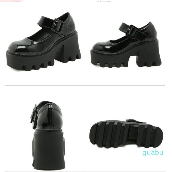 

dress shoes loafers for women vintage mary jane platform high heels black chunky