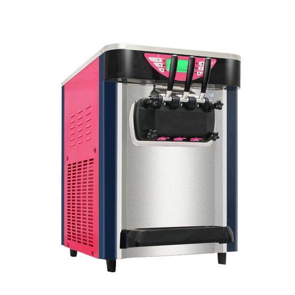 

ice cream making machine commercial soft 3 flavors makers deskvending 2000w