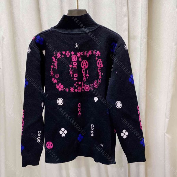 

21ss designer wool knits sweater hoodies women knit sweaters shirt cchen brand letter logo crochet mujer jacquard tech fleece hoodie winter, White;black